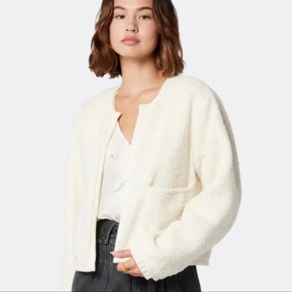 Joie Claire Sherpa Jacket Vanilla Ice